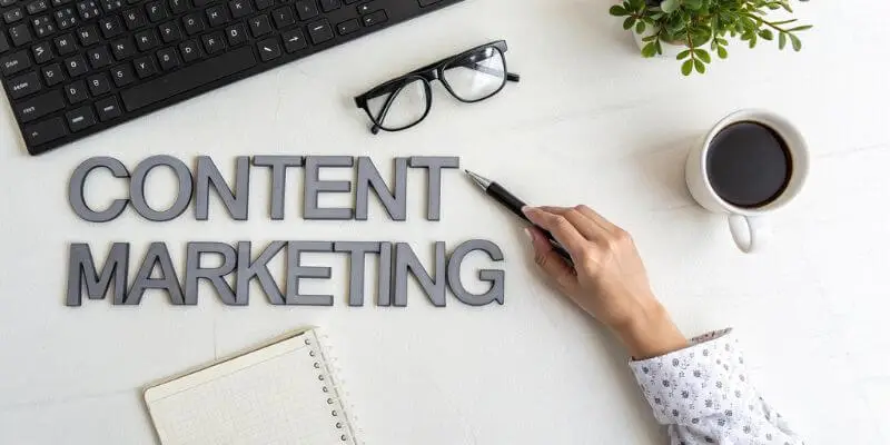 Content marketing activities