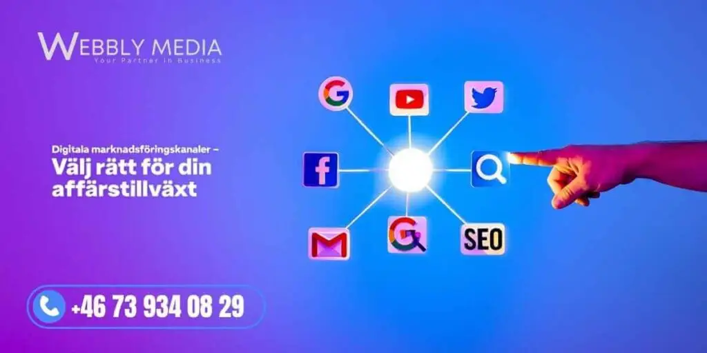 Digitala marknadsföringskanaler – Välj rätt för din affärstillväxt