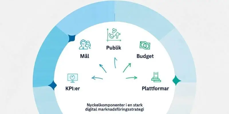 Nyckelkomponenter i en stark digital marknadsföringsstrategi